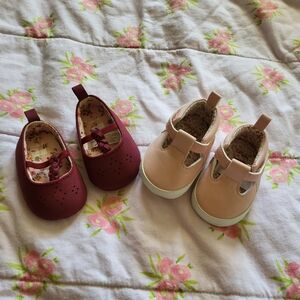 💛SOLD💛Newborn girl crib shoes